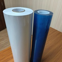 Película de Transferencia de Cristal A/B YIOU, PVC SJB-001, Hojas de Adhesivos de Transferencia Térmica DTF, Papel de Envoltura para Impresión, Alta Adhesión, Revestimiento UV