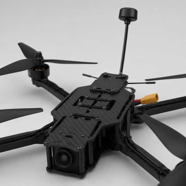 FY-FPV15-HDV 15-Inch HD FPV Camera Drone 8kg Payload F405 FC ELRS 915MHz 5.8G 2.5W VTX 100A ESC 40min 1500TVL