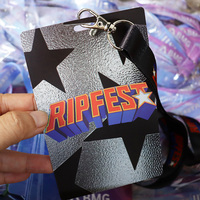 Cordon personnalisé Keepfly avec porte-badge et étui pour carte d'identité, impression par sublimation, conception de logo