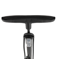 Portable High Pressure Aluminum Alloy Steel Bicycle Air Pump Schrader Presta Valve and Gauge for Mountain Bike Tire Inflator