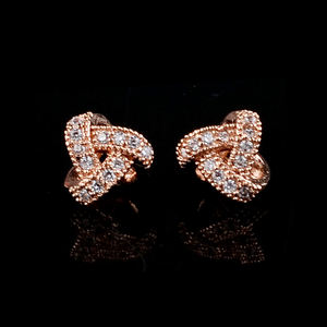 ต่างหูแบบติดหู RAKOL EP114 สไตล์เกาหลี เครื่องประดับเงินแท้ ต่างหูเพชรซิร์คอนสำหรับสุภาพสตรี - Product Image 4