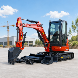 Envío Gratis, Mini Excavadora de 3.5 Toneladas, 2t, Proveedores de Excavadoras de Orugas, Micro Excavadoras Nuevas con Motor Kubota, Máquina de 1 Tonelada para el Hogar - Product Image 3