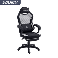 Échantillon Gratuit - Chaise de Bureau Multifonctionnelle pour Gaming avec Repose-Pieds et Massage, Tissu Respirant - Chaise Gamer