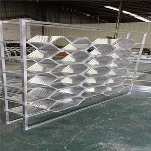 Panneau de mur-rideau en métal sur mesure, décoration architecturale en placage d'aluminium creux sculpté - Product Image 4