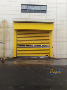 Andexin Volet roulant automatique double couche à grande vitesse Porte de garage Porte à empilage étanche sans soudure - Product Image 2