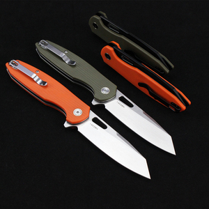 GT-T0044 độ cứng cao cắm trại ngoài trời nút khóa 3.46inch 14c28n Đen Gấp Dao tunafire - Product Image 3