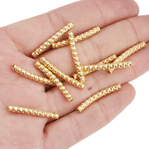 Composants de bijoux en acier inoxydable à motif étoile facetté pour la fabrication de bracelets, accessoires plaqués or DIY H1362 - Product Image 2