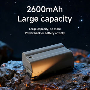 Batería de Repuesto <span class=keywords><strong>USB</strong></span>-C de Carga Directa para <span class=keywords><strong>Nikon</strong></span> D850 D780 <span class=keywords><strong>D750</strong></span> D610, 2600mAh, Larga Duración, EN-EL15/15C - Product Image 3