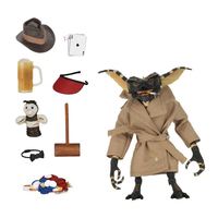 Figurine d'action en PVC NECA 30625 Gremlins Flashback Gremlin Glimmerling avec emballage en boîte colorée pour les 14 ans et plus
