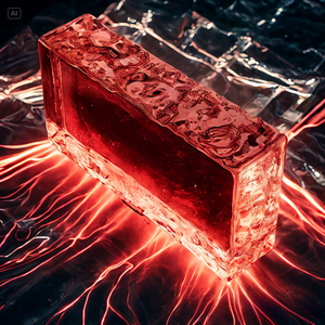 Azulejos de Vidrio con Superficie Prismática Hueca Personalizables, Bloques Arquitectónicos Innovadores, Decoración de Paredes, Baño, Hotel, Sala de Estar, Exterior - Product Image 1