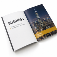 Service d'impression de livres A5 personnalisés à bas prix à Jiangsu pour catalogue d'entreprise, brochure, dépliant avec papier couché