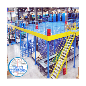 Мезонинная напольная платформа мезонинная напольная подставка для кухни, четырехуровневая стойка для хранения в ресторане - Product Image 5