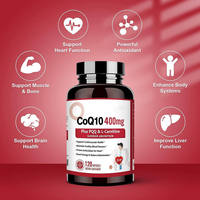 2026 Kapsul Softgel Coenzyme CoQ10 100mg Laris Manis untuk Kesehatan Jantung OEM Label Pribadi Antioksidan Ubiquinone Pasokan Grosir