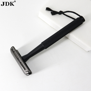 Pisau Cukur Wanita, Gagang Logam, Pisau Cukur Wanita Klasik, Aman, Tepi Ganda, Kualitas Tinggi - Product Image 4