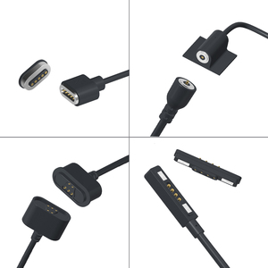 Hiệu Suất Cao Cáp Từ 2 3 4 5 6 7 8 <span class=keywords><strong>Pin</strong></span> <span class=keywords><strong>Pogo</strong></span> <span class=keywords><strong>Pin</strong></span> Không Thấm Nước Sạc Cáp Kết Nối Từ Tính - Product Image 3