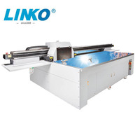 Harga pabrik tugas berat Printer UV Digital spanduk bendera dinding mesin cetak iklan semua bahan UV Flatbed Printer