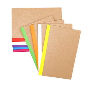 Cuaderno Clásico de Papel Kraft con Encuadernación Cosida, Tamaño A5, Rayado, Ecológico, para la Escuela - Product Image 1