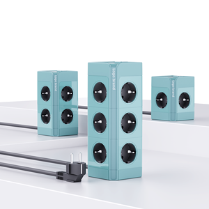 ปลั๊กพ่วงแบบใหม่เอี่ยม 8 ช่องเสียบ สายไฟยาว 2 เมตร มาตรฐาน EU พร้อมพอร์ต USB-A 2 ช่อง และพอร์ต USB-C 2 ช่อง มาตรฐาน Rohs CE KC พร้อมระบบป้องกันไฟกระชาก - Product Image 2