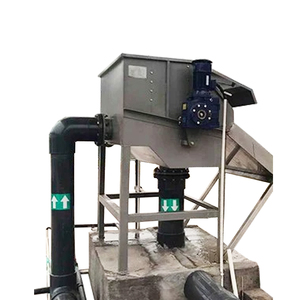 Filtre à eau rotatif à tambour motorisé contrôlé par PLC pour l'aquaculture et l'élevage de poissons, 900m³/h, garantie 1 an, direct usine - Product Image 1
