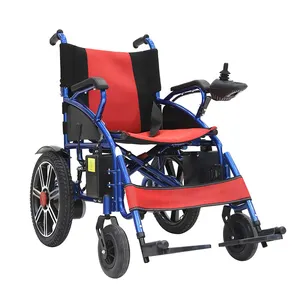 Power Electric Folding Wheelchair Handicapped Wheelchair For Rehabilitation Equipment Scooter For Disabled