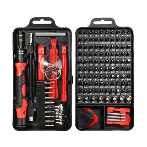 <b>Multi</b> Purpose <b>Screwdriver</b> Set 138 In 1 45 Steel For Mobile Phone Repair Tools With Magnetic <b>Bits</b> And Insulated Handle - Product Image 5