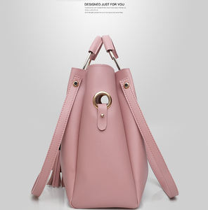 4 pièces/ensemble de sac à bandoulière grande capacité pour femmes sac à main pour femmes sac fourre-tout pour femmes sac à main à la mode vente en gros - Product Image 6