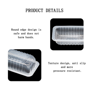 Barquette jetable en PP durable avec joint <span class=keywords><strong>de</strong></span> fraîcheur verrouillable pour le stockage à emporter <span class=keywords><strong>de</strong></span> <span class=keywords><strong>fruits</strong></span> <span class=keywords><strong>de</strong></span> <span class=keywords><strong>mer</strong></span> et <span class=keywords><strong>de</strong></span> viande réfrigérés - Product Image 6