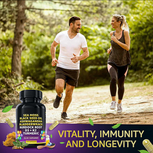 ים כמוסות סופר-מזון 60 כמוסות לגבש עם כורכום וויטמינים כל <span class=keywords><strong>1</strong></span> קפסולה ים ברדוק - Product Image 4