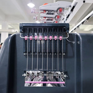 Kaus Polo bawah rusuk otomatis 18G, mesin rajut datar pembungkus ganda kerah Subroller 1 + 1 Industri Tiongkok baru - Product Image 5