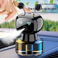 Diffuseur d'arômes intelligent pour voiture à commande vocale et parfum liquide avec pulvérisateur de parfum pour tableau de bord - Décoration estivale haut de gamme pour hommes