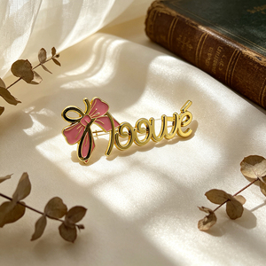 Custom Embossed Metal <b>Clothing</b> Labels Personalized 3D Brand Logo <b>Tags</b> for Handbags & Apparel - Product Image 1