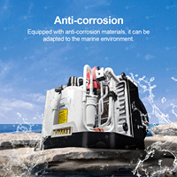 Climatisation marine OEM 9000 12000 16000BTU 220V pour bateau, yacht, système autonome refroidi par eau de mer, cycle inversé