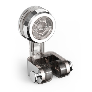 Soporte para cabezal de ducha con ventosa Shui Yutian, cromado, giratorio omnidireccional, ajustable para baño, fácil limpieza - Product Image 5