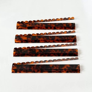 Support de rangement en acrylique écaille de tortue pour tuiles de mahjong et accessoires de jeux de table - Product Image 4