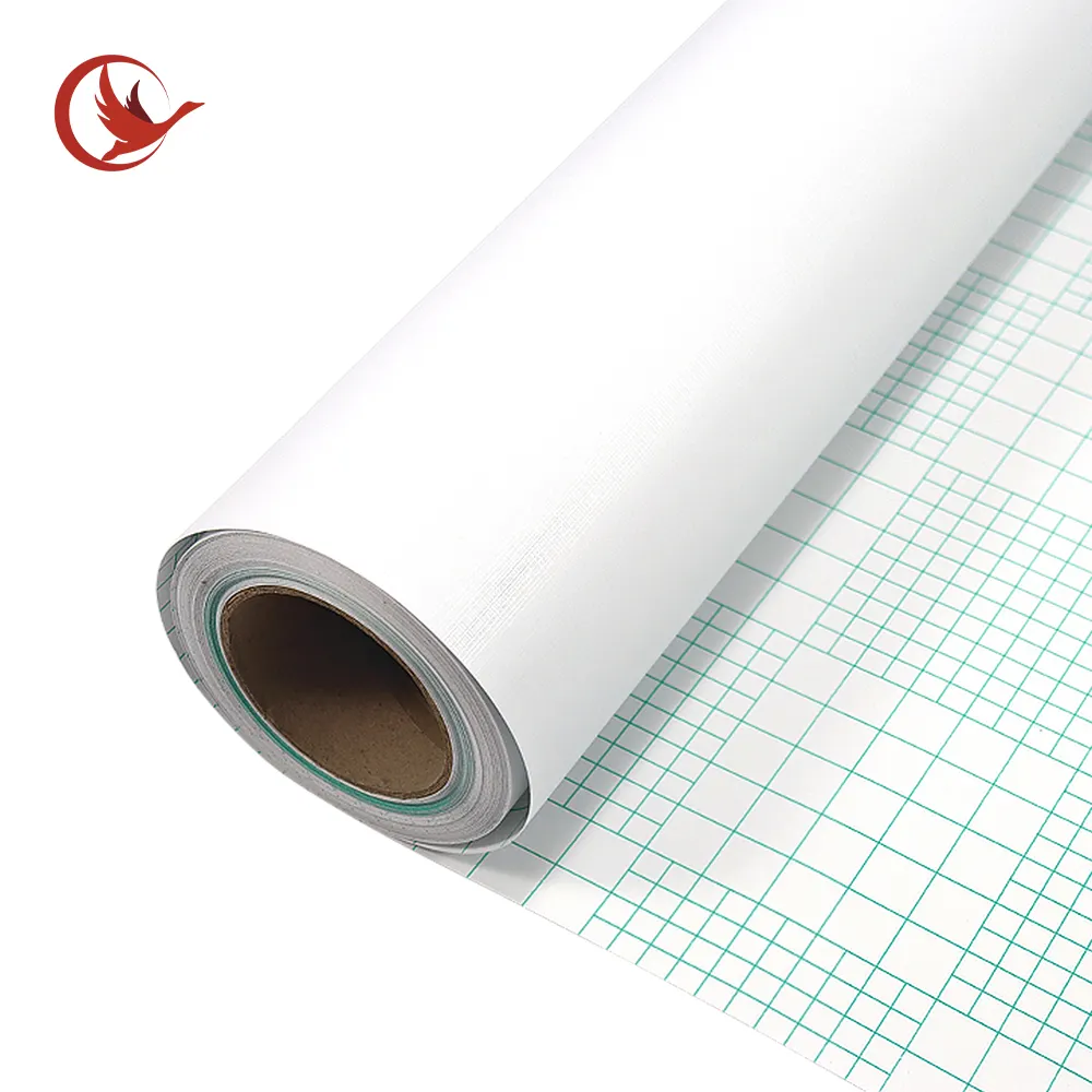 High quality cross textured PVC protective film cold laminated film/Using PVC substrate