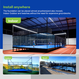 Solución Integral para Pista de Pádel Móvil, Pista de Pádel Panorámica Interior y Exterior en Venta - Product Image 6