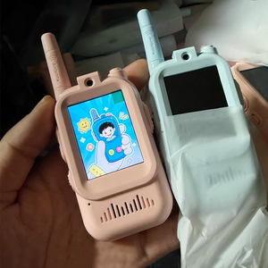 Walkie-Talkie para Niños con Banda Aérea, Recargable, a Prueba de Explosiones, Resistente al Agua IP43/IPX5, Pantalla a Color de 2.0 Pulgadas, 2.4G - Product Image 4