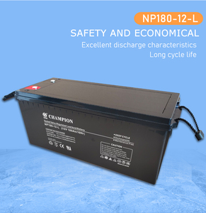 Batería recargable de ciclo profundo de ácido de plomo, 12v, 180AH, vrla agm, para centro de datos - Product Image 2