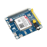 Module de connectivité cellulaire 4G haute vitesse SIM7600E LTE Cat 1 HAT pour Raspberry Pi, pour appels téléphoniques, SMS et Raspberry Pi