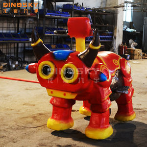 รถยนต์ไฟฟ้าไดโนเสาร์สําหรับเด็กที่สามารถทําเงินได้ที่สวนสนุกหรือ<span class=keywords><strong>ห้าง</strong></span>สรรพสินค้า DINOSKY - Product Image 1