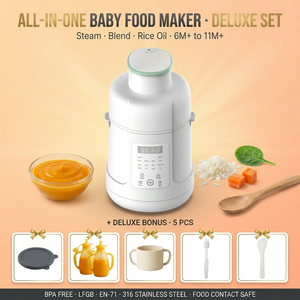 Bebek Pirinç Yağı Tahıl Hazırlama Makinesi Akıllı Pişirici Buharlı Pişirici Blender 25ml Mini Porsiyon Çok Satan - Product Image 1