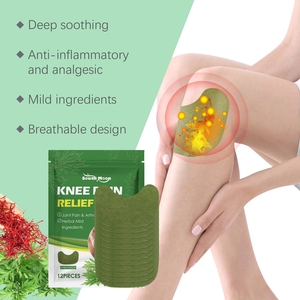 Yeso de hierbas Yeso de rodilla de ajenjo para el cuidado de la rodilla Parche de rodilla a base de hierbas - Product Image 2