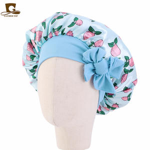Buena calidad Juding Child Bow Color Tee Baby Cute Nightcap Turban Hats - Product Image 5