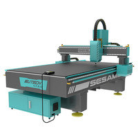 Enrutador CNC Serie SESAME S2, 1300X2500mm, Máquina de Fresado CNC para Cortar Acrílico, Plexiglás, Madera y MDF