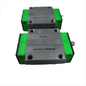 YIDI BRAND linear motion guide rails and Block 15mm Linear Guideways slider hg15 HGR15 HGW15CC HGW25CC