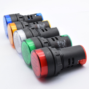 AD16-22DS Chỉ Số Đèn 22 Mét Dẫn Chỉ Số Ánh Sáng Pilot Tín Hiệu Đèn Flash Buzzer - Product Image 3