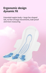 X9 330Mm Mini Gói Siêu Mỏng Rò Rỉ Bảo Vệ Bông Phụ Nữ Túi Miếng Đệm Vệ Sinh - Product Image 5