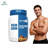 Poudre d'isolat de protéines Qbioflex en marque privée, saveur chocolat, protéines de lactosérum Optimum Nutrition pour adultes