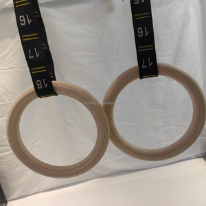 Anillas <span class=keywords><strong>de</strong></span> Gimnasia <span class=keywords><strong>de</strong></span> Madera <span class=keywords><strong>de</strong></span> Abedul <span class=keywords><strong>de</strong></span> 32 mm con Correas Ajustables, Equipo <span class=keywords><strong>de</strong></span> <span class=keywords><strong>Calistenia</strong></span> y Entrenamiento <span class=keywords><strong>de</strong></span> Fuerza para Gimnasio <span class=keywords><strong>en</strong></span> Casa - Product Image 4
