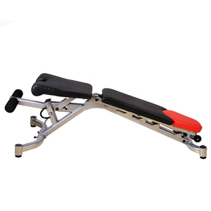 Banc de musculation commercial pliable et inclinable, réglable pour les sit-ups et l'entraînement de force, multifonctionnel pour haltères - Product Image 6